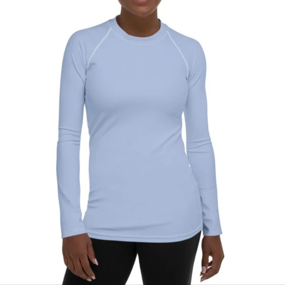 Alphalete Blue Long Sleeve Athletic Top Women's Size S